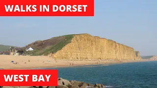 WALKS IN DORSET at WEST BAY & BURTON BRADSTOCK (THE JURASSIC COAST) [4k]