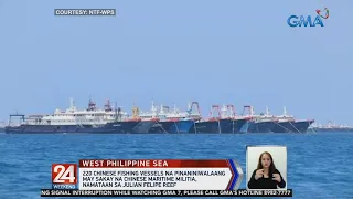 220 Chinese vessels moored at West Philippine Sea reef –task force | 24 Oras Weekend