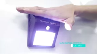 Waterproof Solar Sensor Wall Light