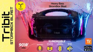 Tribit StormBox Blast Deep/Heavy Bass (Graves Profundos)