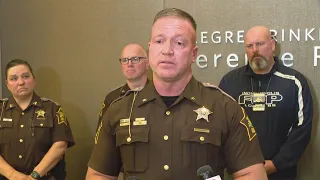 Police news conference after Hendricks County deputy dies from coming into contact with power lines