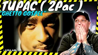 Wow! TUPAC's " Ghetto Gospel " Is A Hard-hitting Track! ( 2PAC ) [reaction]