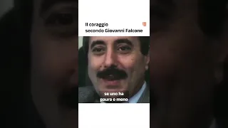 Lei ha paura? La risposta di Giovanni Falcone