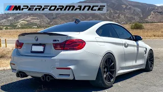 My F82 M4 Gets an M-Performance TITANIUM Exhaust! Sound Clips + Overview