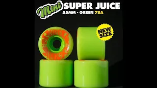 Mini Super Juice OJ wheels OJ’s skateboard wheel review