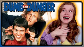 I was NOT prepared for DUMB AND DUMBER! | First Time Reaction