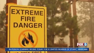 Fall Heat Wave Brings Fire Danger