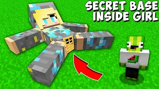 I found the MOST SECRET BASES INSIDE DIFFERENT GIRLS IN MINECRAFT! NEW SECRET DIAMOND DOOR !