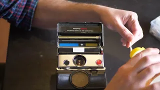 Cleaning Polaroid SX-70