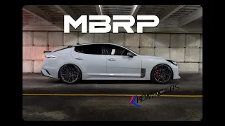 MBRP Kia Stinger Cat Back Exhaust