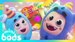 Party Time Pogo | 🥳 | Dress-Up | Minibods | Express Yourself! | Moonbug Kids