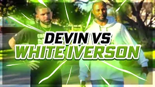 White Iverson vs Devinthelab!!! SHIFTY BATTLE!! A MESSAGE TO FRIGA!!