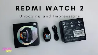 Redmi Watch 2 Unboxing and Impressions