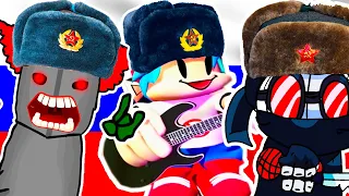 РУССКИЙ МУЛЬТИК FRIDAY NIGHT FUNKIN + РЕБЁНОК БАЛДИ [Friday Night Funkin' vs FNAF ] Реакция НОЙ