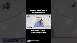 #McDavid Fastest Skater Compilation!