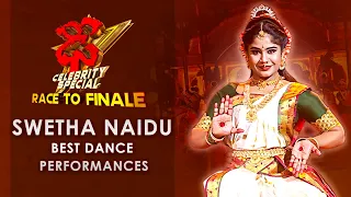 Swetha Naidu's Best Dance Performances | Dhee Celebrity Special - RACE TO FINALE | ETV Telugu