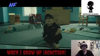 NF - When I Grow Up [Reaction] - I Wanted To Be A Rapper Too