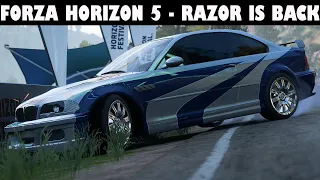 BMW M3 GTR RAZOR IS BACK - FORZA HORIZON 5