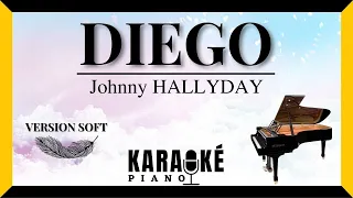 Diego - Johnny HALLYDAY (Karaoké Piano Français)