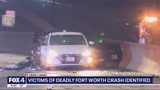 4 killed in Fort Worth pile-up crash