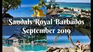 Travel Vlog - Sandals Royal Barbados September 2019 - A Britt Abroad