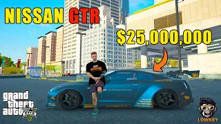 My New $25,000,000 Nissan GTR Liberty Walk edition REVIEW sa GTA 5!!