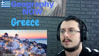 Italian guy reacting to Geography Now! Greece REACTION