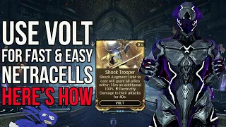 This VOLT Build Makes Netracells EASY! | Whispers in The Walls | Warframe 2024