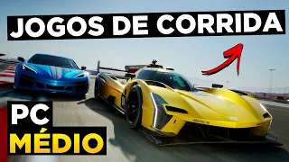 (TOP 10) Os Melhores Jogos De Corrida Para PC MÉDIO 🚗 2024