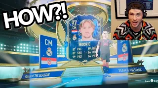 "You Just Packed 97 TOTS Modric 2 Days EARLY?!"