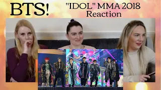 BTS: "IDOL" MMA 2018 Reaction