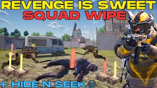 I REVENGED MY TEAMMATES & WIPED OUT THEIR ENTIRE TEAM! + HIDE N SEEK LVL 6 GUY / PUBG METRO ROYALE