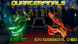 [KOF Mugen] Jose 117 VS. Kyo Kusanagi el Chido | QUARTERFINALS