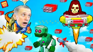 БОЙ на ВЫЖИВАНИЕ на ЛЕТУ в ИГРЕ JetPack 2 от FFGTV