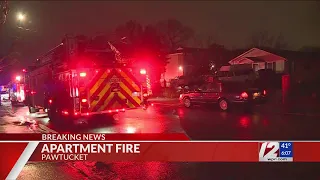 Fire breaks out at Pawtucket apartment