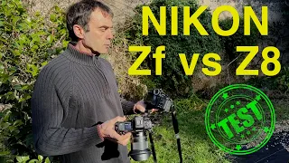 Nikon Zf vs Nikon Z8 ( les 24 millions du Zf face aux 45 millions du Z8 ça vaut le coup ? )