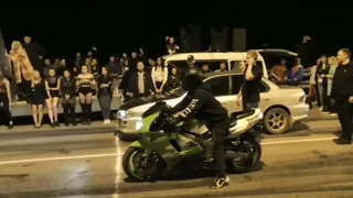 Страшный сон мотоциклиста. A motorcyclist's nightmare