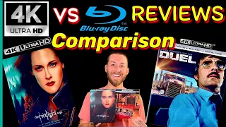 DUEL 4K, Twilight Saga Movies 4K UltraHD Blu Ray Reviews 4K vs Blu Ray Image Comparisons & Unboxing!