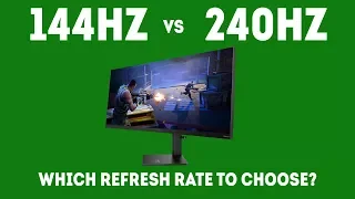 144Hz vs 240Hz - Which Refresh Rate Should I Choose For Gaming Today?