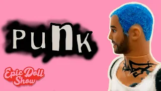 Ken has new TATTOOS and a BEARD in a punk rock makeover