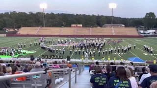 Pride of Baker Marching Band performance of Radioactive