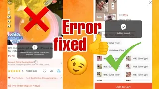 How to fix Error in Shopee when "Adding to Cart"|Quick&Easy steps|Claudine Valdez