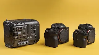 Sony A7IV is better in 4k vs FX6 vs A7III