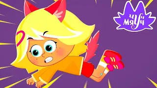 Чуч-Мяуч 😺 Школа, прощай! 😺 Все серии подряд 1-5 ⭐ Новый мультфильм | Мультики