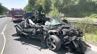 Nochmal: Schwerer Unfall auf der A46 bei Erkelenz