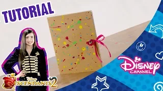 Craft Tutorial: Dizzy's Diary | Descendants 2 🍎 | Disney Channel | Disney Arabia