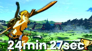 Speedrun Zelda BOTW en 24:27 - World Record Any%