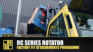 RC series rotator - HysterⓇ factory fit attachments programme