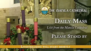 Daily Mass at the Manila Cathedral - December 03, 2021 (7:30am)