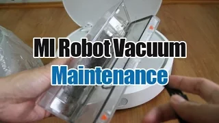 Xiaomi MI Robot Vacuum Maintenance (Emptying the Dirt Bin, Cleaning the Filter, Sensors, Etc.)